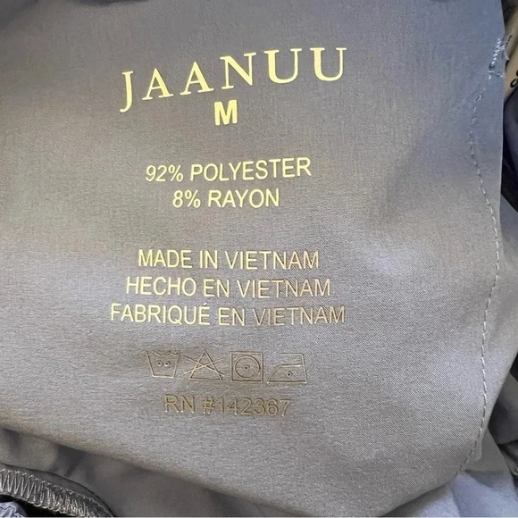 Jaanuu Slim Leg Style J85001 Semi-fitted Cargo Pocket Scrub Pants Men’s Medium - Picture 9 of 11